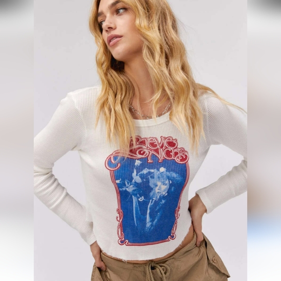 Daydreamer Tops - Stevie Nicks Bella Donna Top DAYDREAMER Vintage White Size Small